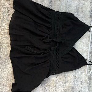 SHEIN Black Sleeveless Top
